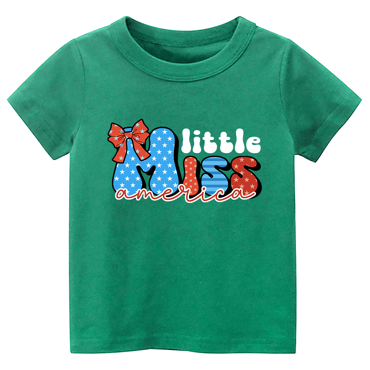 Little Miss America Retro Toddler Tees