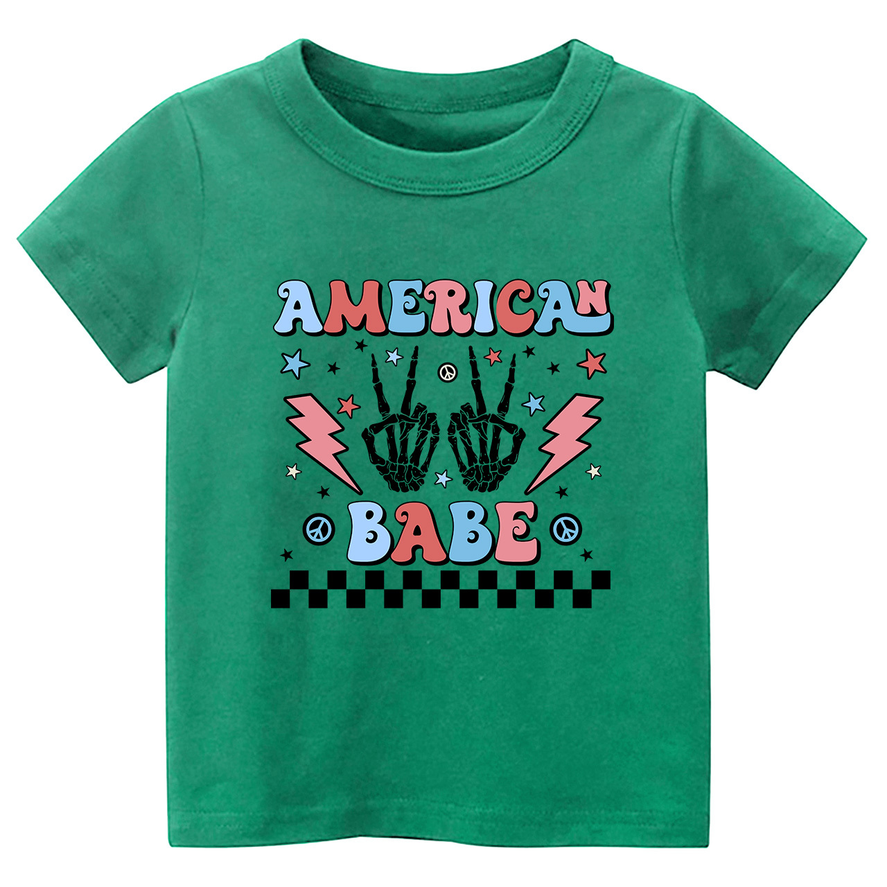 Retro American Baby Toddler Tees