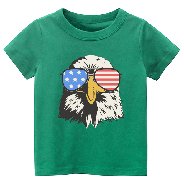 Patriotic 4th Of July Eagle Toddler Tees