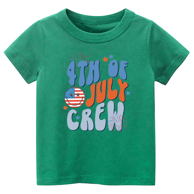 Groovy 4th of July Crew Toddler Tees
