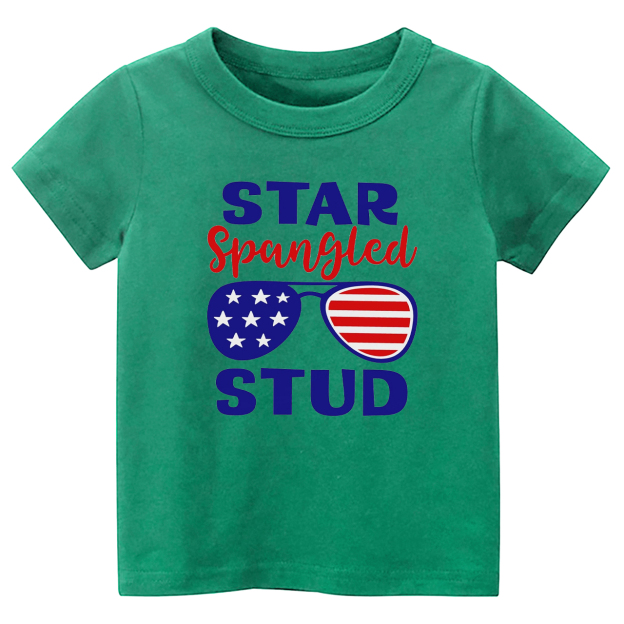 Star Spangled Stud Toddler Tees
