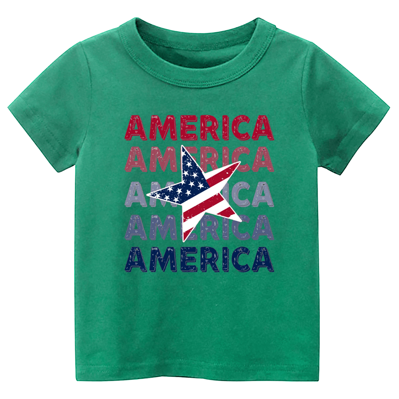 Retro 4th Of July America Shirts For Kids