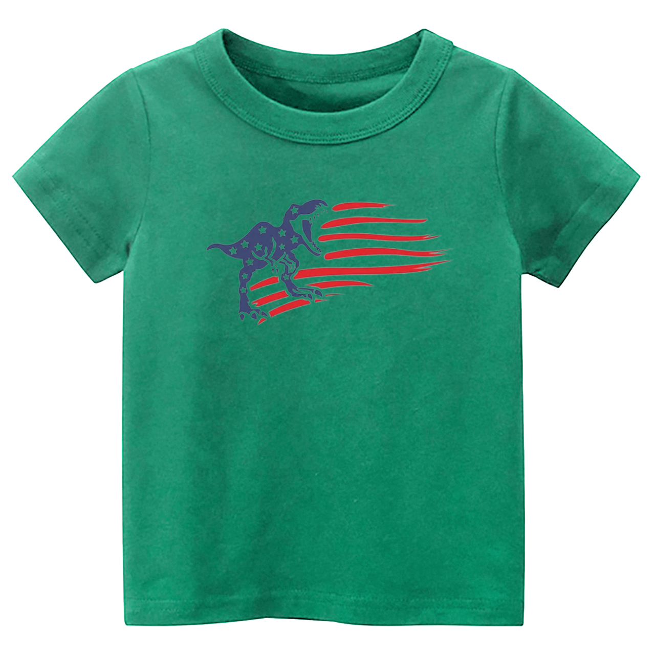 Patriotic Dinosaur Toddler Tees