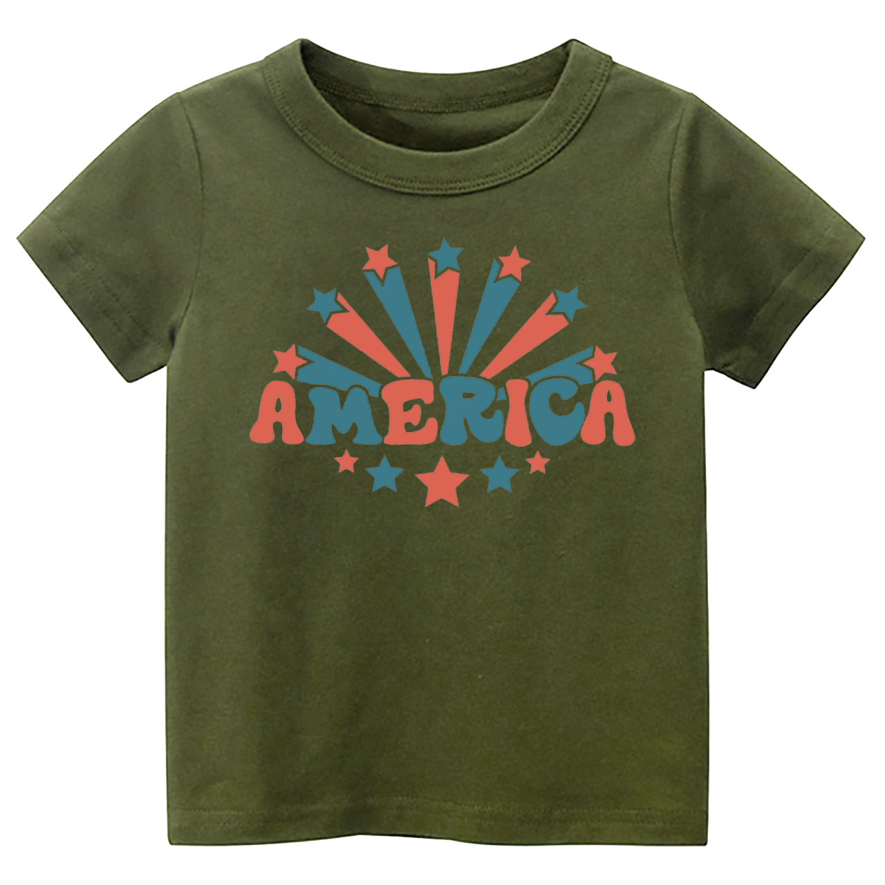 America Star 4th Of July Toddler Tees