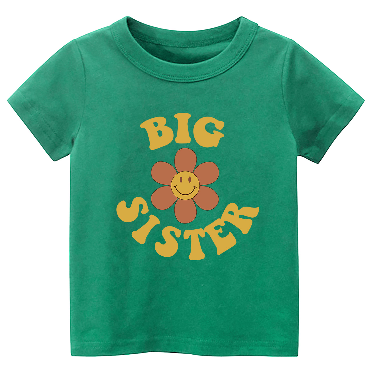 Big Sister Cute Vintage Toddler Shirt