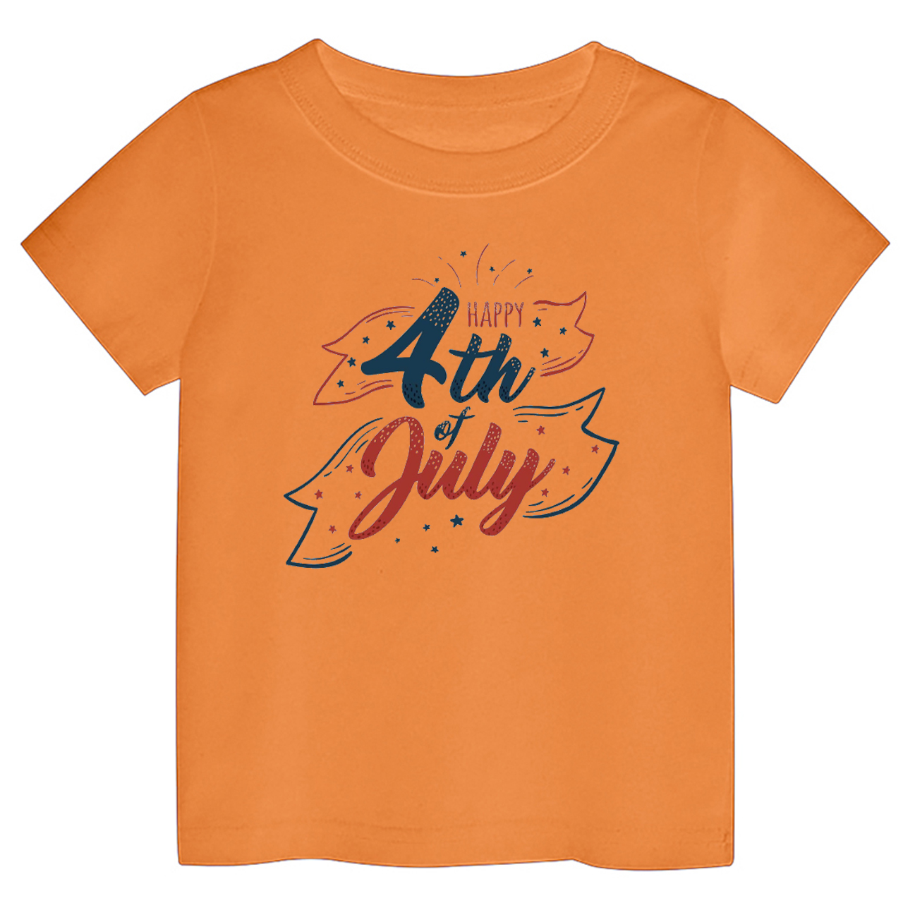 Happy 4th Of July Day Toddler Tees
