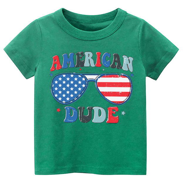 American Dude Freedom Toddler Tees