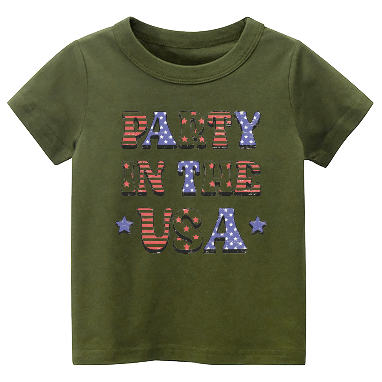 Party In The USA Independence Day Toddler Shirt