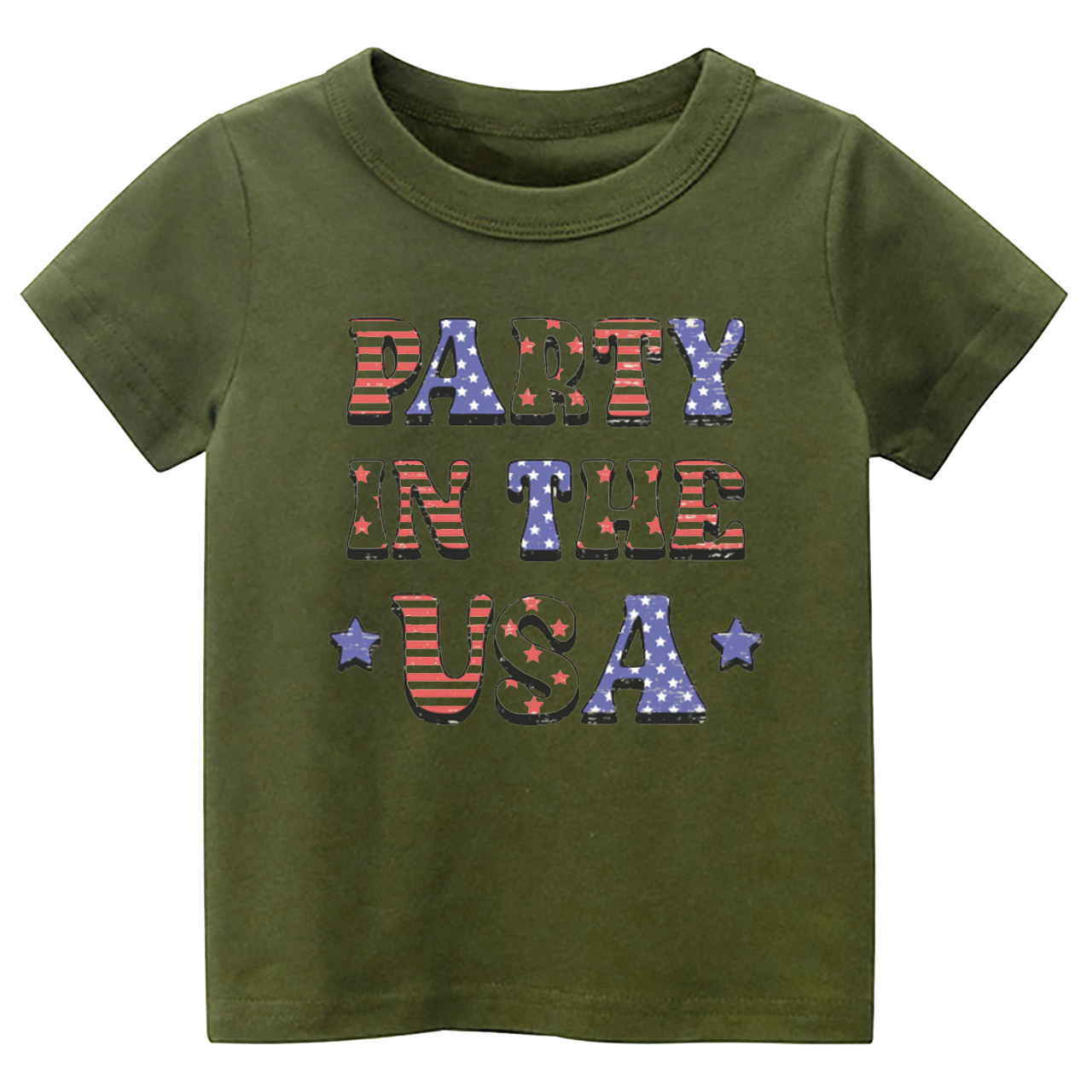 Party In The USA Independence Day Toddler Shirt