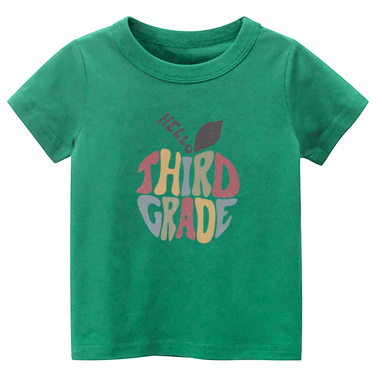 Personalized Hello Third Grade Back To School Toddler Shirts
