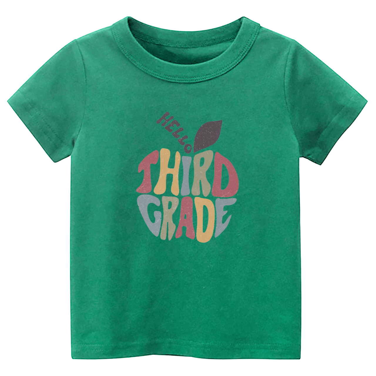 Personalized Hello Third Grade Back To School Toddler Shirts
