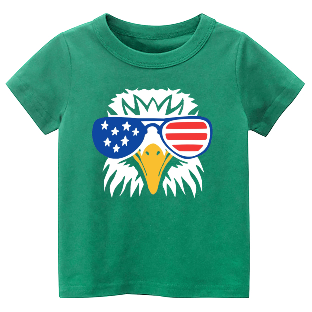 Patriotic Eagle Toddler Shirt