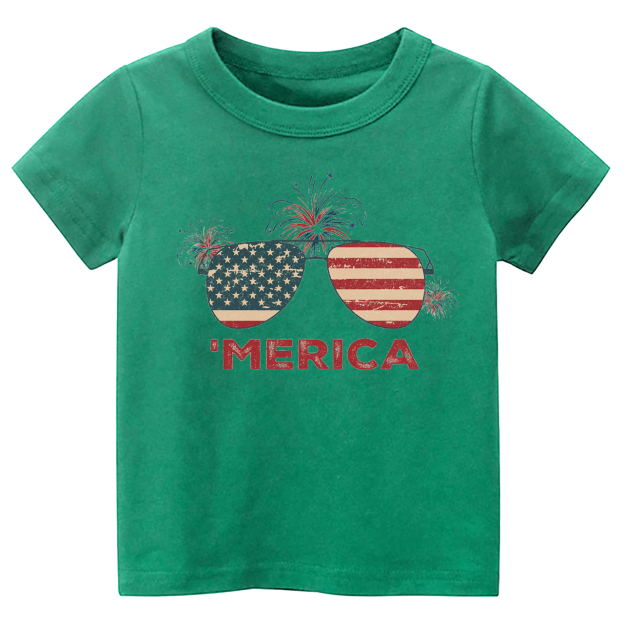 Fourth Of July 'Merica Toddler Shirt