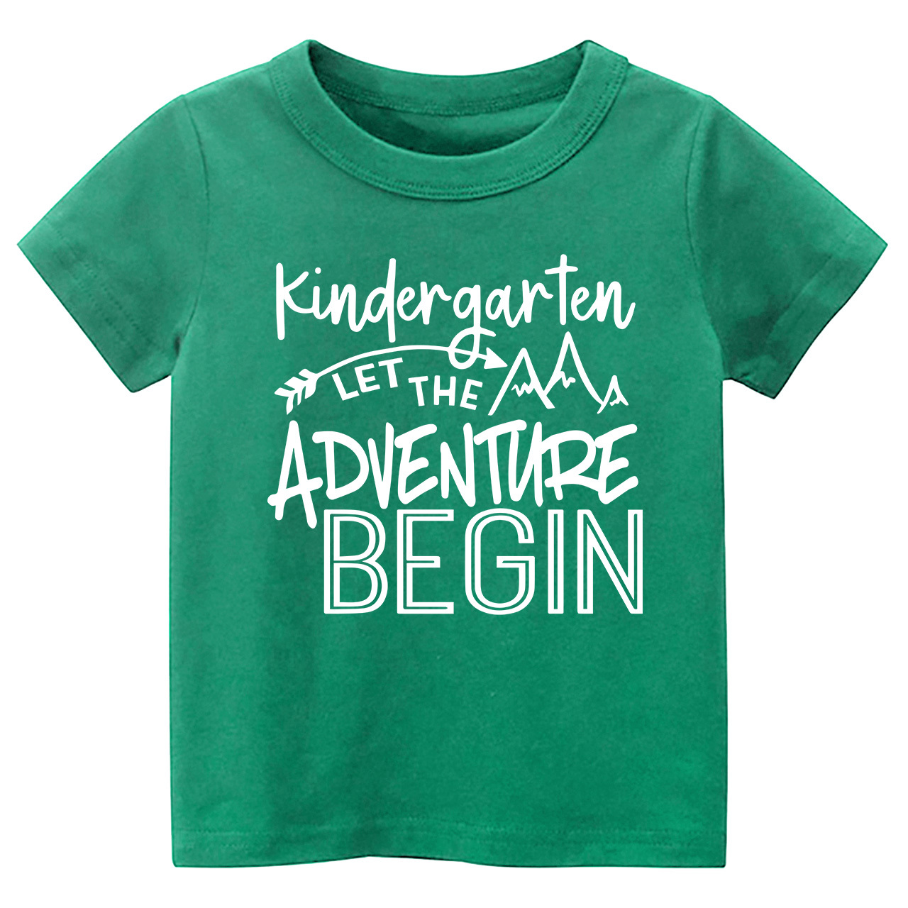 Rainbow Hello Kindergarten-School Shirt For Kids