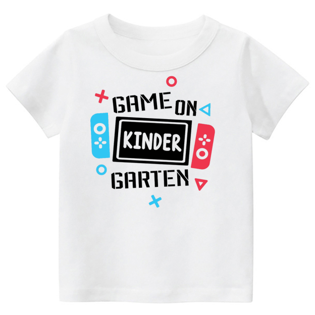 Natural Kindergarten Shirts For School Kids