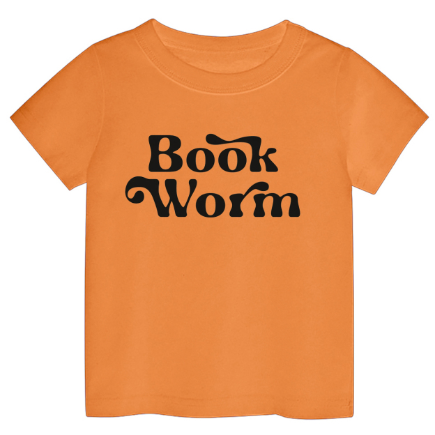 Book Worm Shirts For School Kids