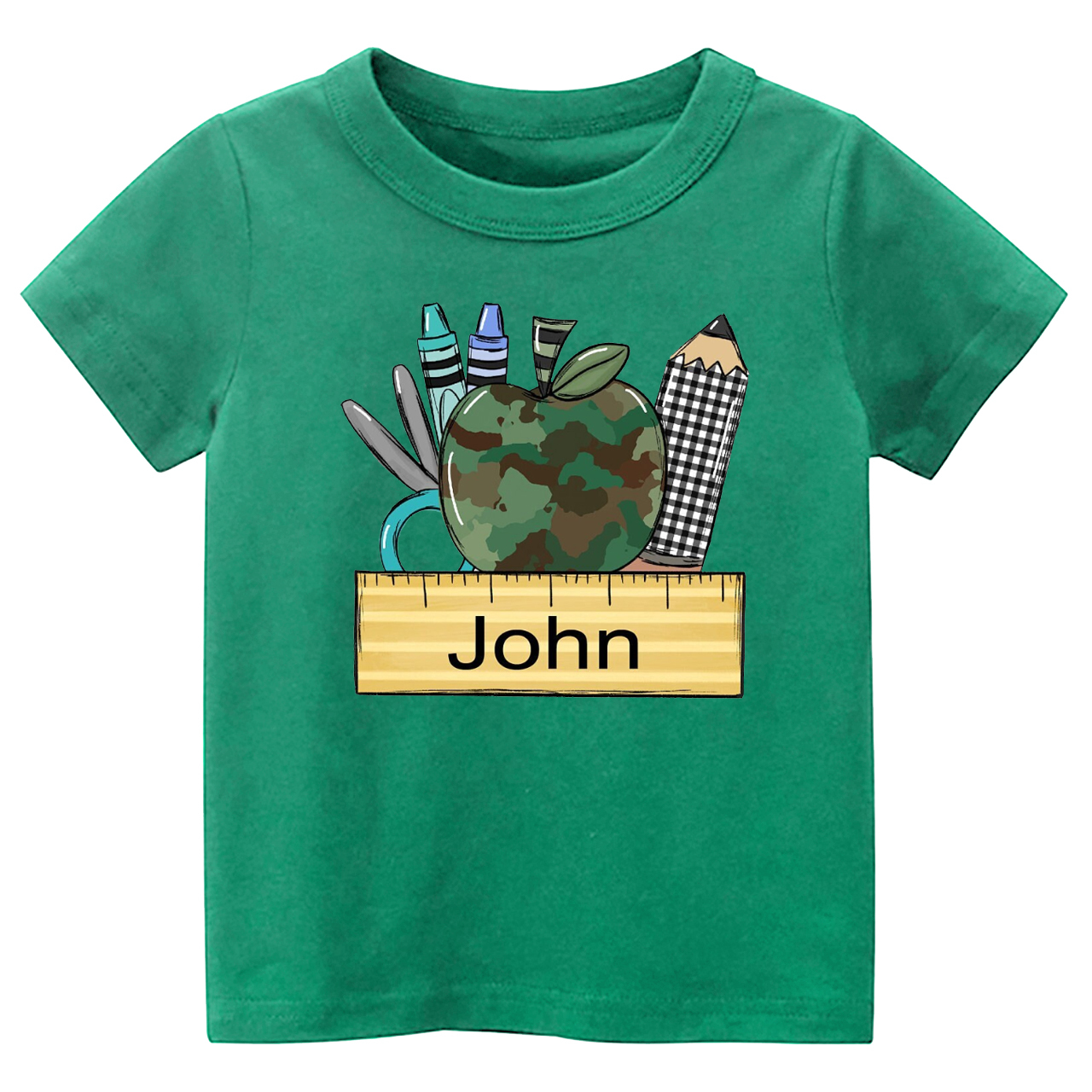 Personalized Ruler Name Kids Shirts