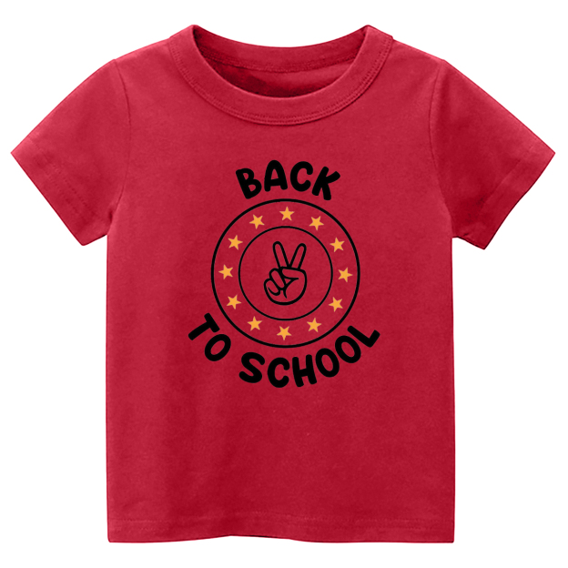 Stars Back To School Kids Shirts