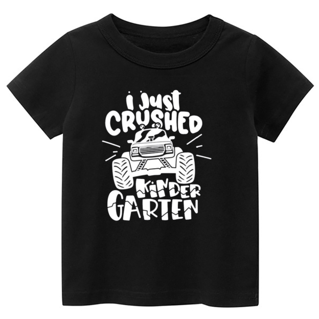 I Crushed Kindergarten Back To School Kids Shirts