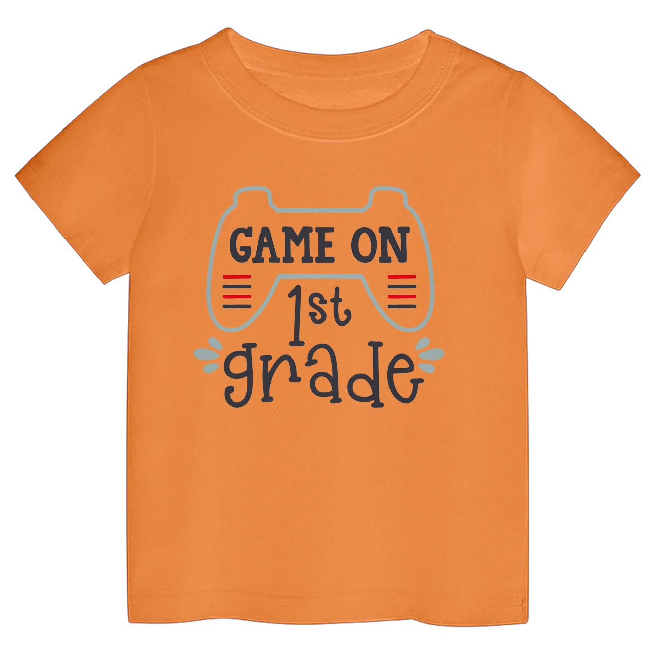 Personalized Game On XX Grade Kids Shirts