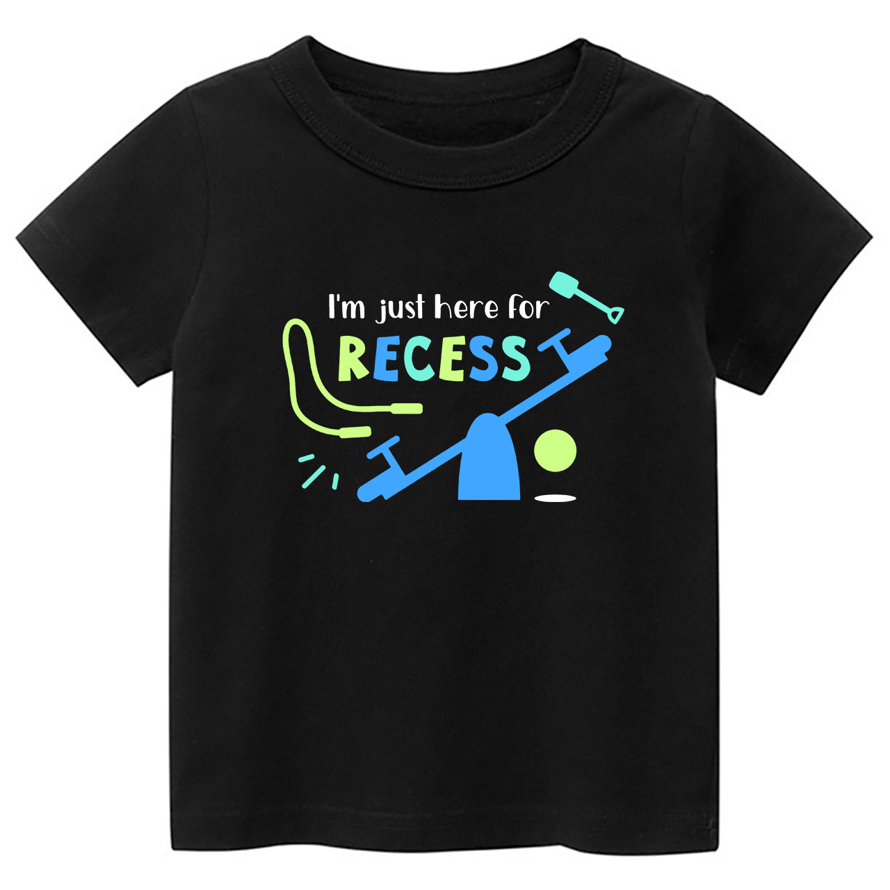 I'm Just Here for Recess School T-shirts