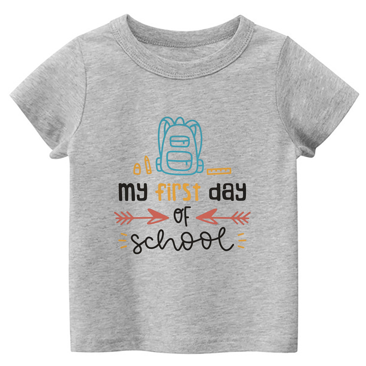 My First of School Funny Presents Kids T-shirts