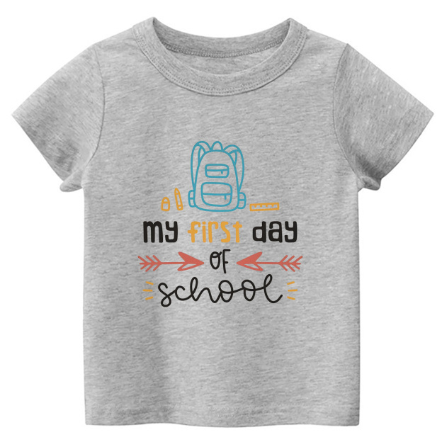My First of School Funny Presents Kids T-shirts