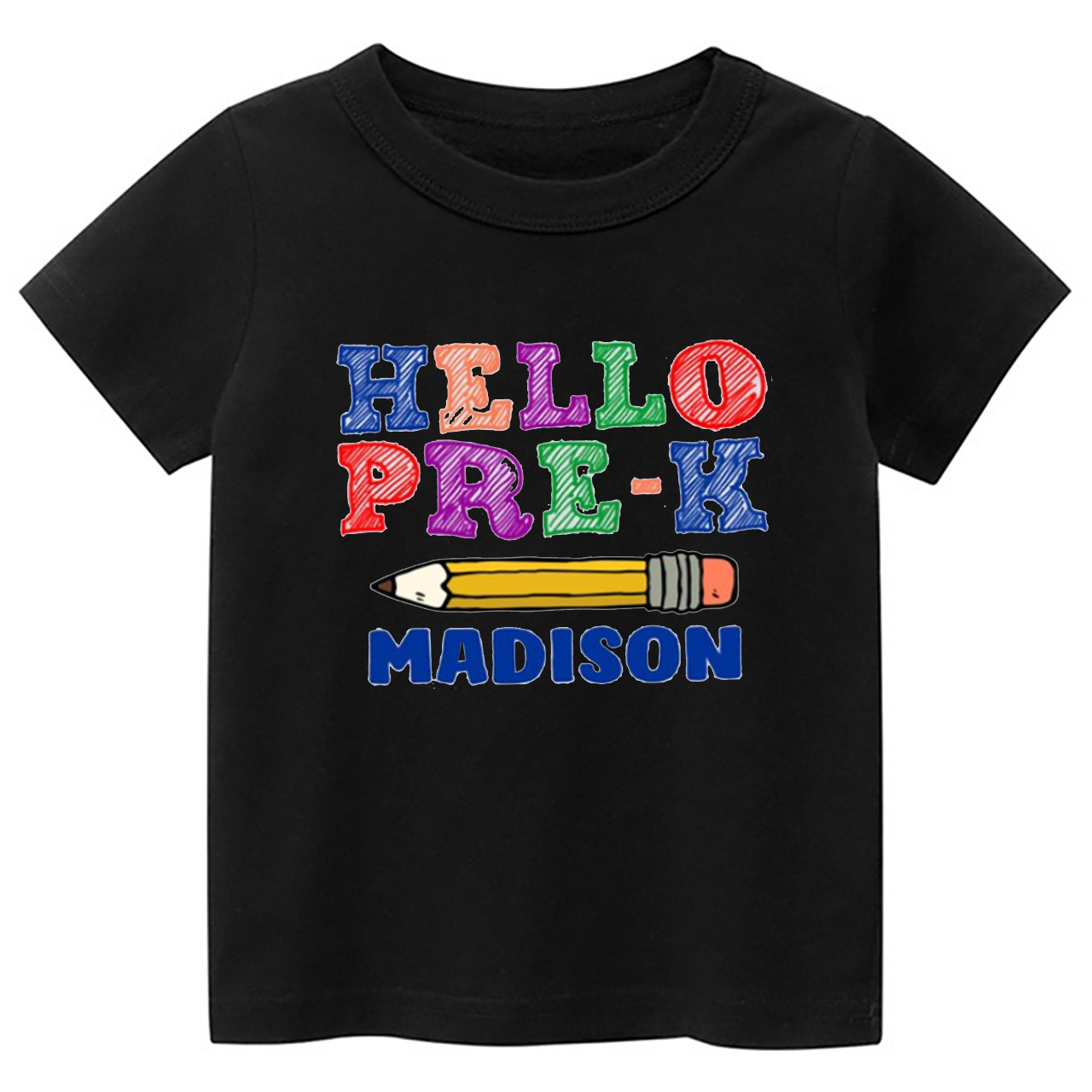 Personalized Pre-K Shirt  For School Kids