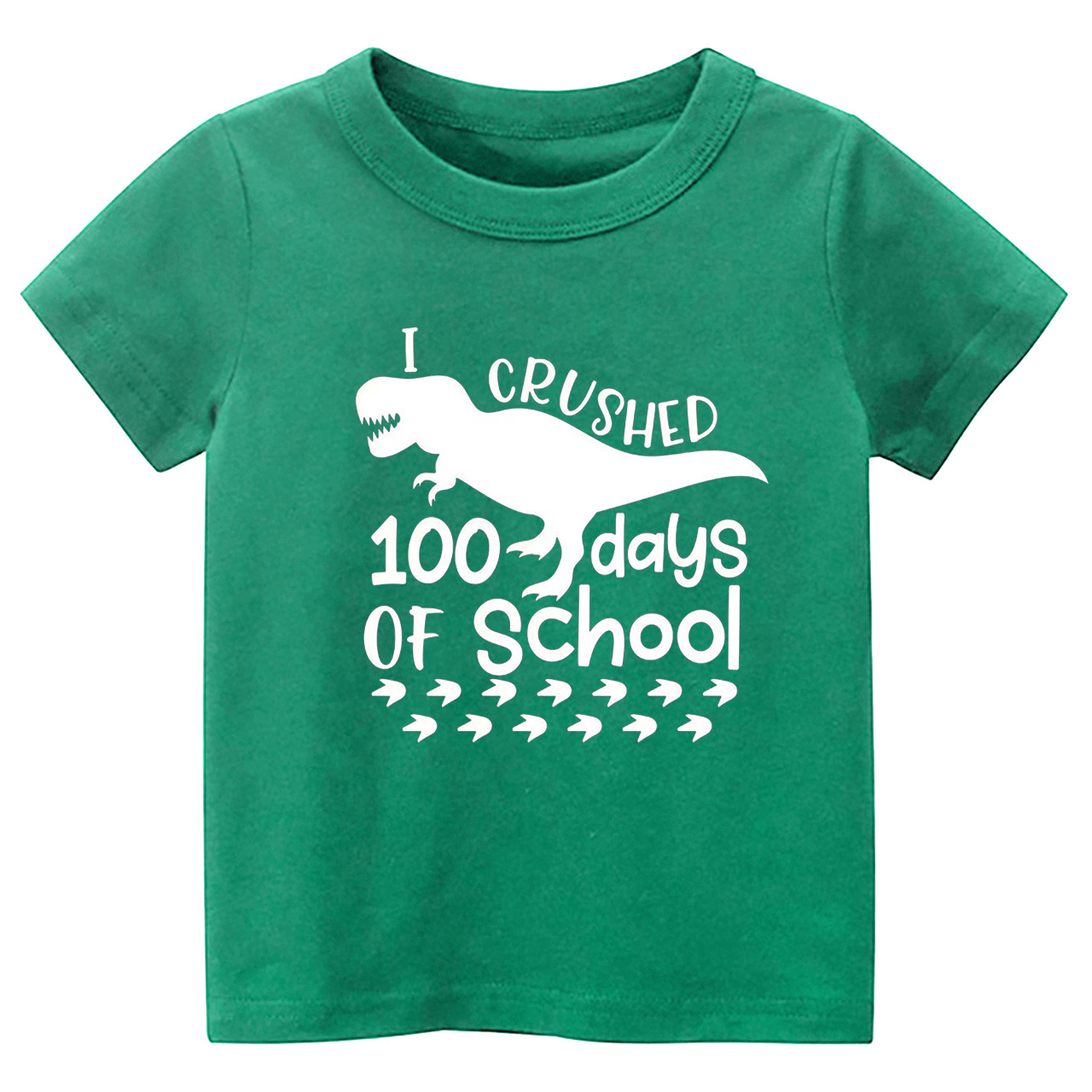 Dinosaur 100 Days Of School Celebration Shirts