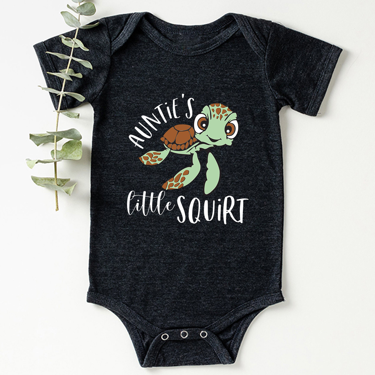 Auntie's Little Squirt Baby Bodysuit