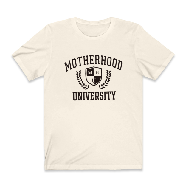 Motherhood University Shirt For Mom
