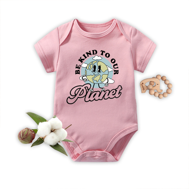 Be Kind To Our Planet Baby Bodysuit