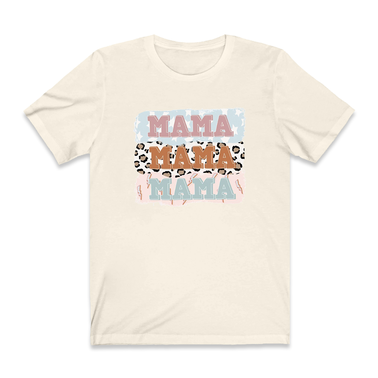 Vintage Stitching Mom Shirts