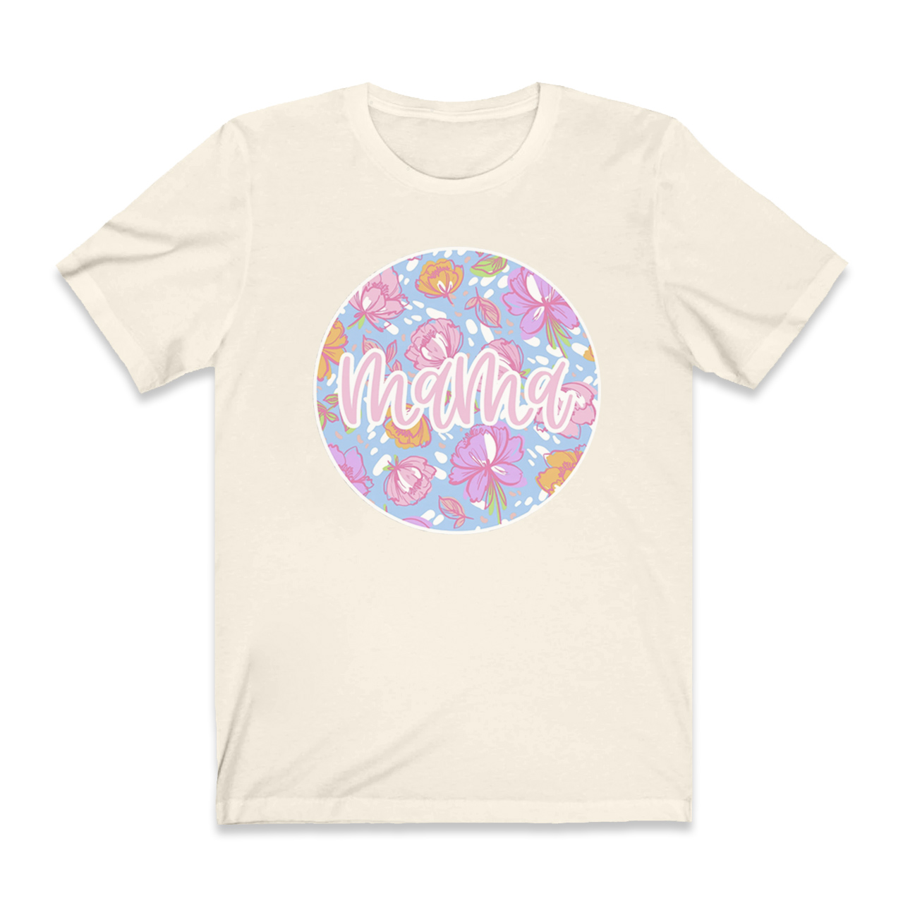 Bright Flowery Mom Shirt