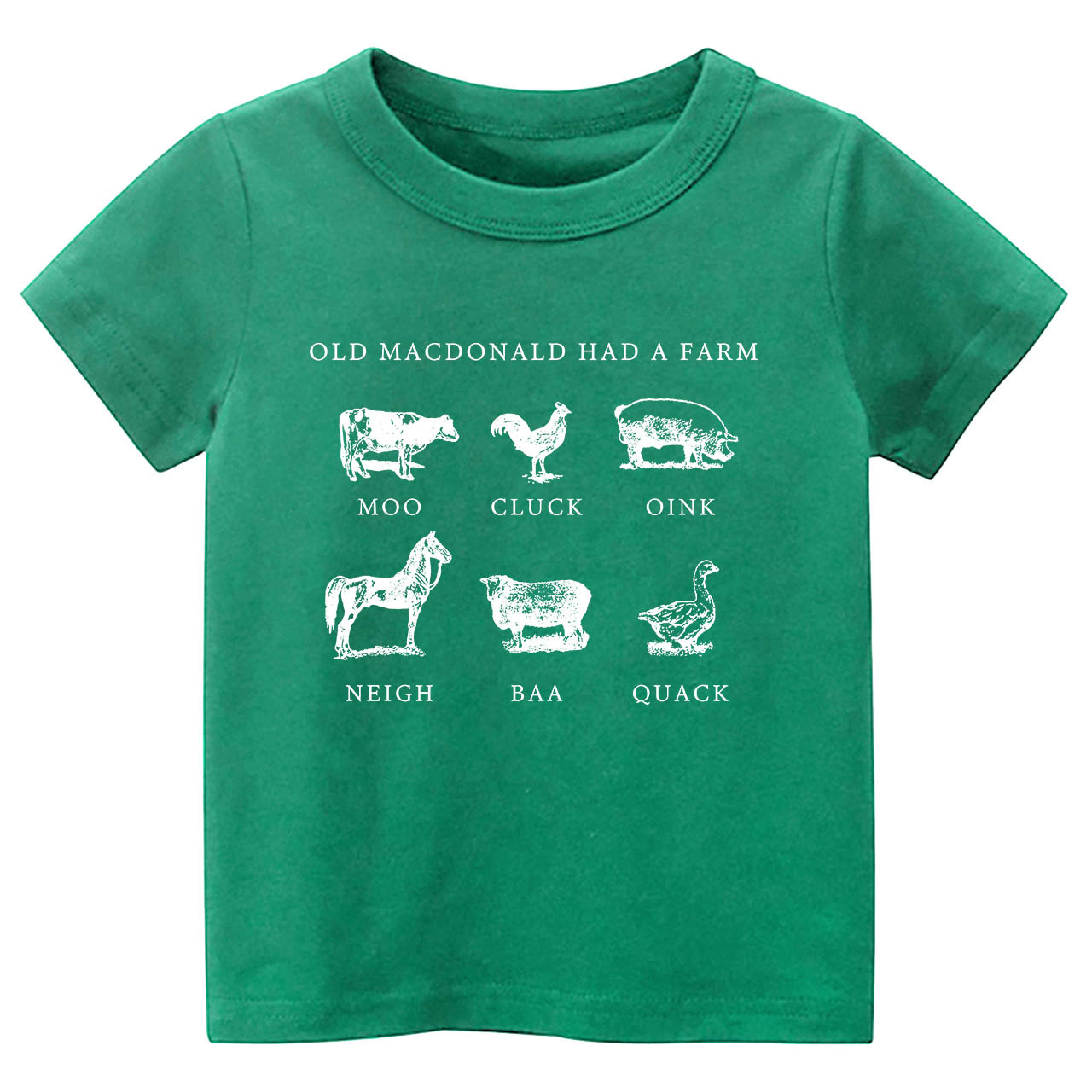 Had a Farm Kids Retro Natural T-Shirt 