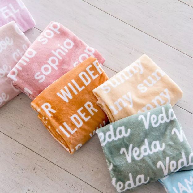 Personalized Baby Blanket (Baby Name)