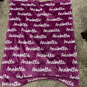 Cozy&Warm Personalized Baby Blanket