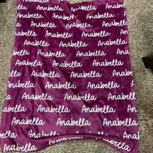 Cozy&Warm Personalized Baby Blanket