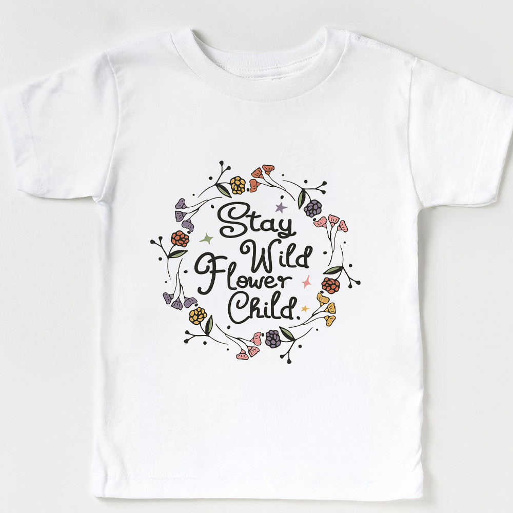 Stay Wild Flower Child T-shirt