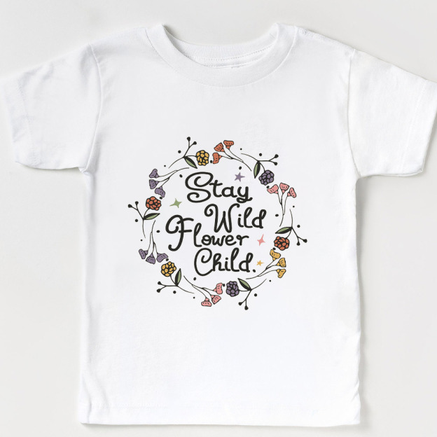 Stay Wild Flower Child T-shirt