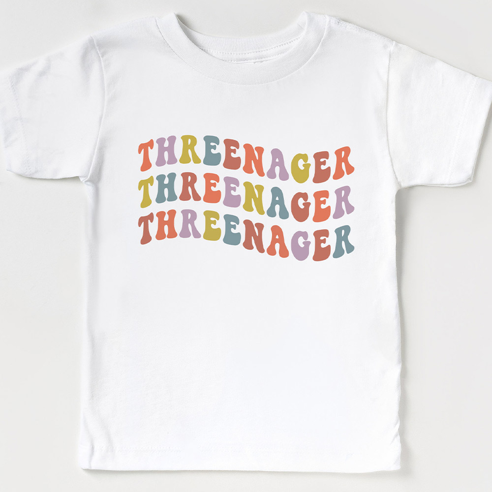 3rd Birthday Threenager Shirt