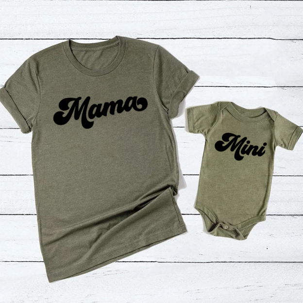 Mama Mini Family Matching Shirt 