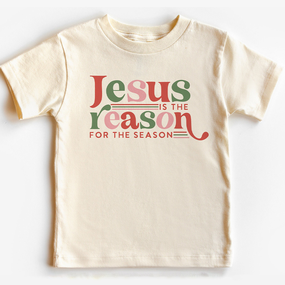 Jesus Reason Christmas Toddler Retro Shirt