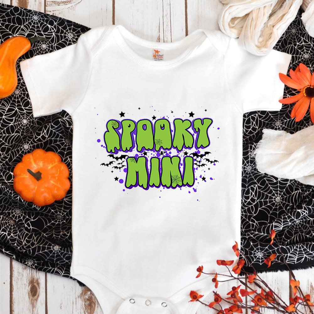 Spooky Mini Halloween Bodysuits