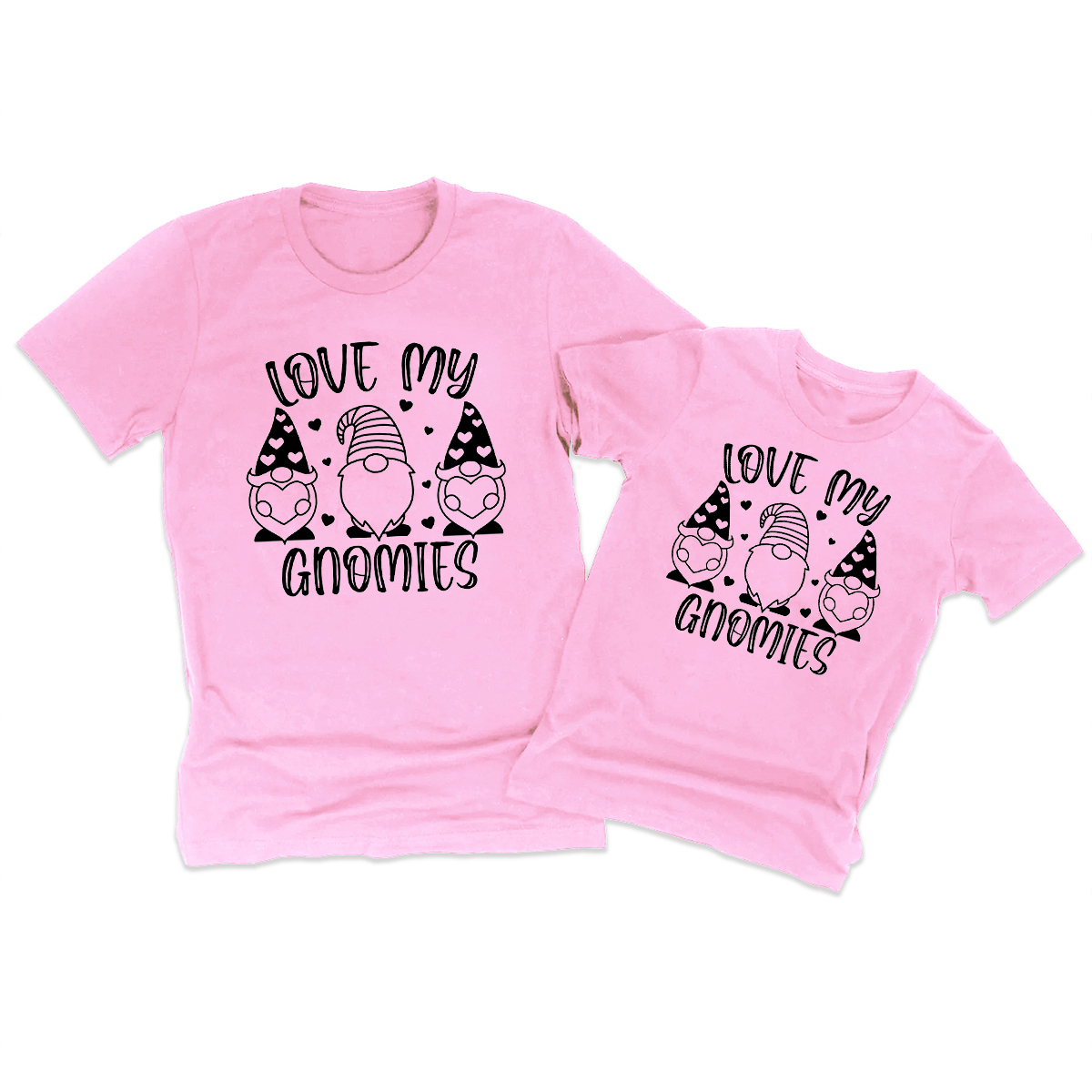 Love My Gnomies Family Matching Shirts