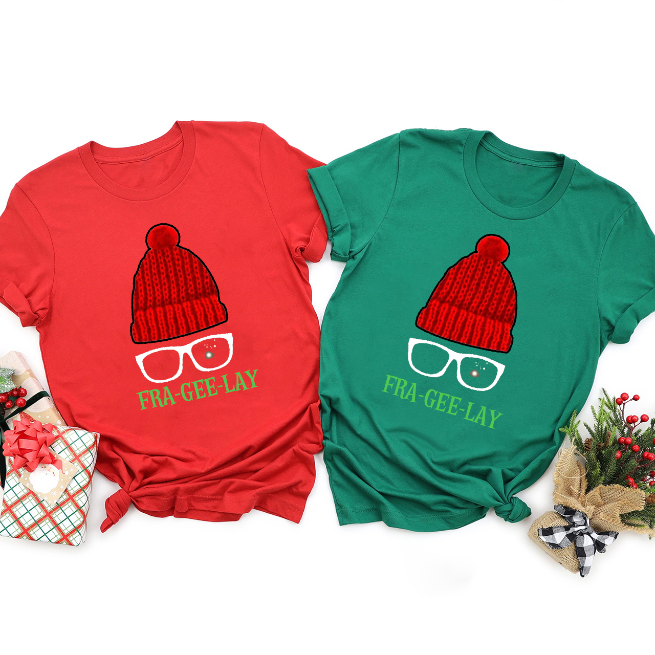 Glasses Christmas Family Shirt