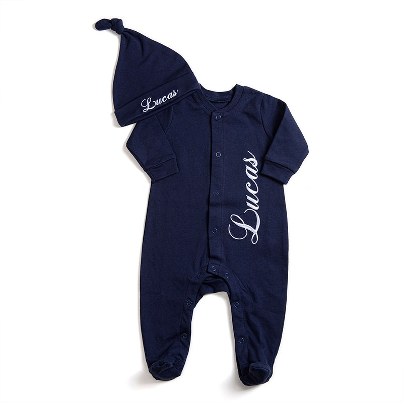 Personalized Baby Romper Sets (Romper+Pointed Hat )