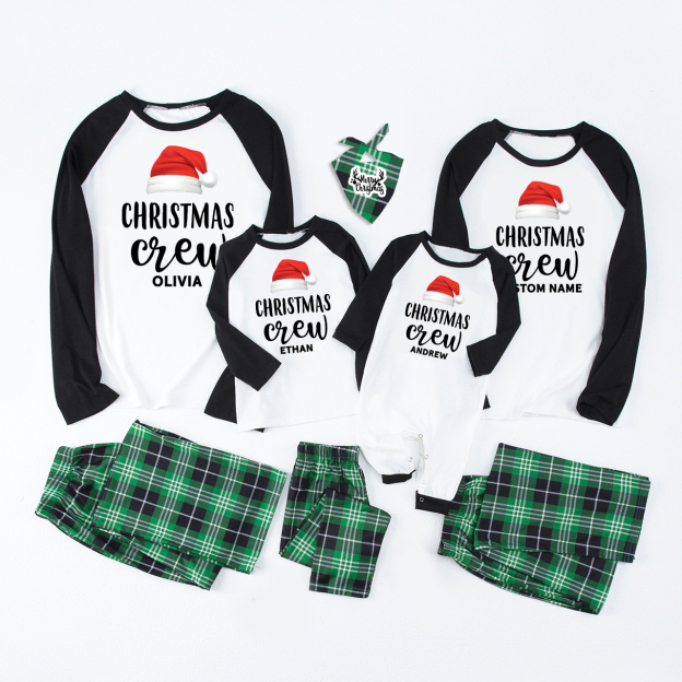 Christmas Hat Family Matching Pajamas