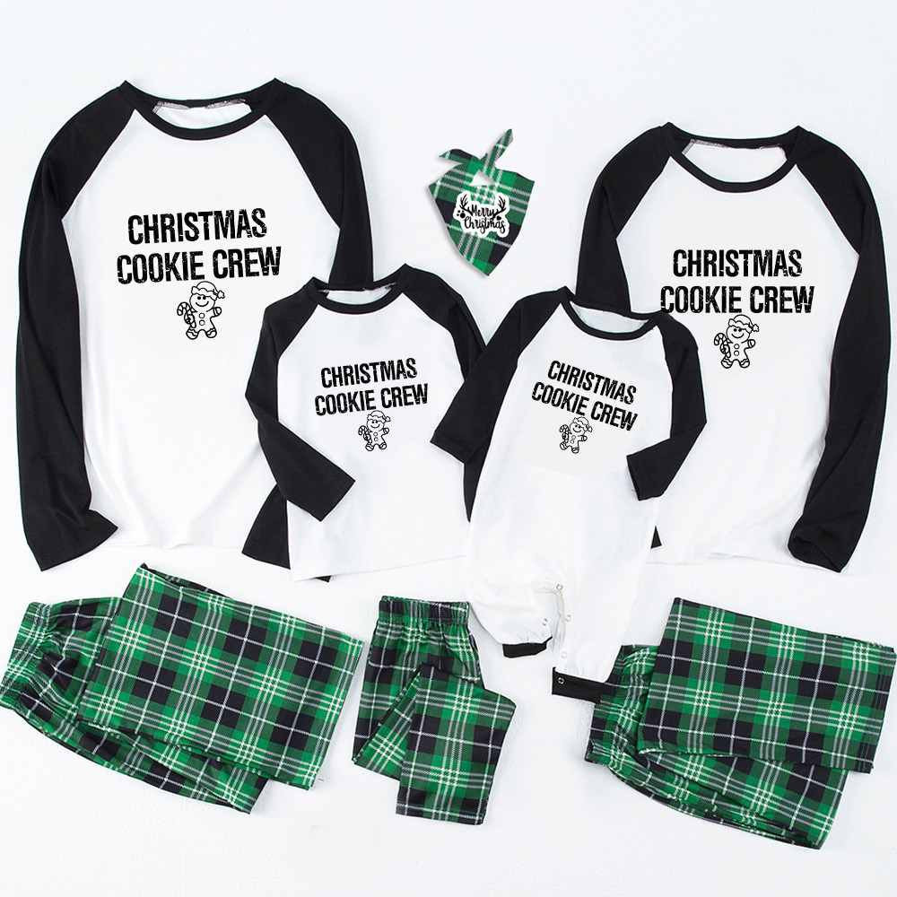 Christmas Cookie Crew Family Matching Pajamas
