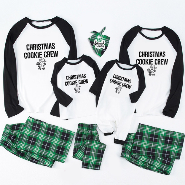 Christmas Cookie Crew Family Matching Pajamas